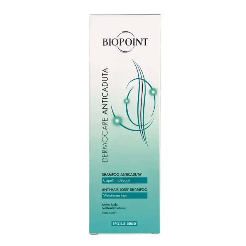 Biopoint Sampon Anti-Cadere pentru Barbati 200 ml, Bax 6 buc.
